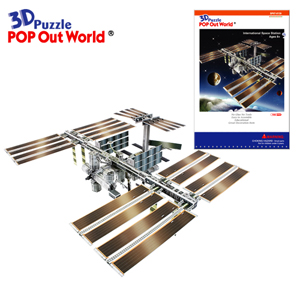 3D Puzzle International Space Station  Made in Korea